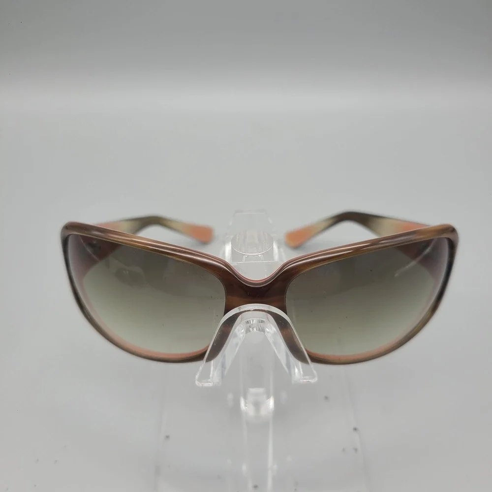 Oliver Peoples Kali Sunglasses Brown Peach Woodgrain Butterfly 64 15 110 OTPI